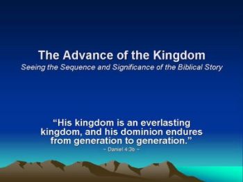 The Advance of God's Kingdom